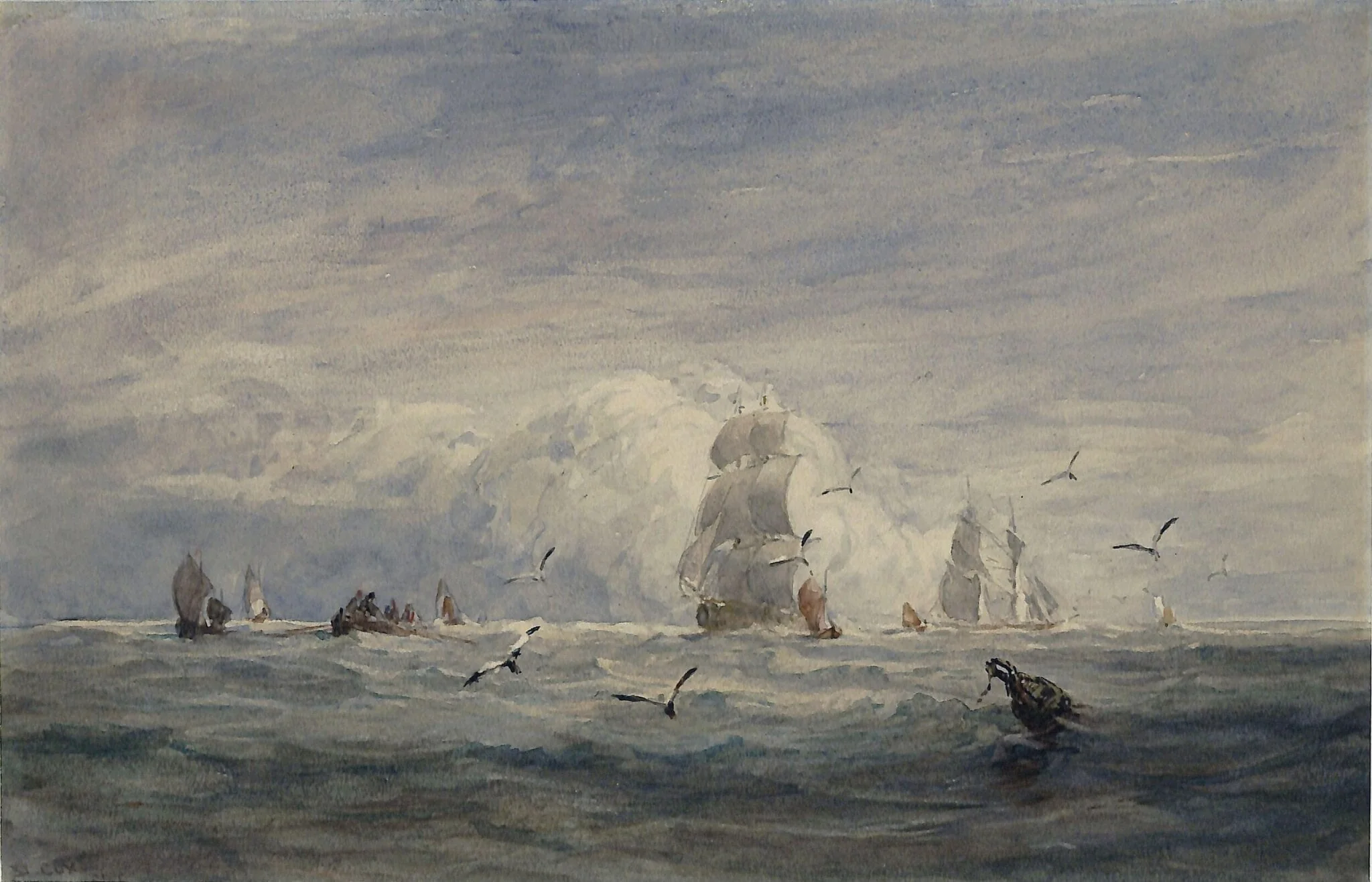 Seascape, detail