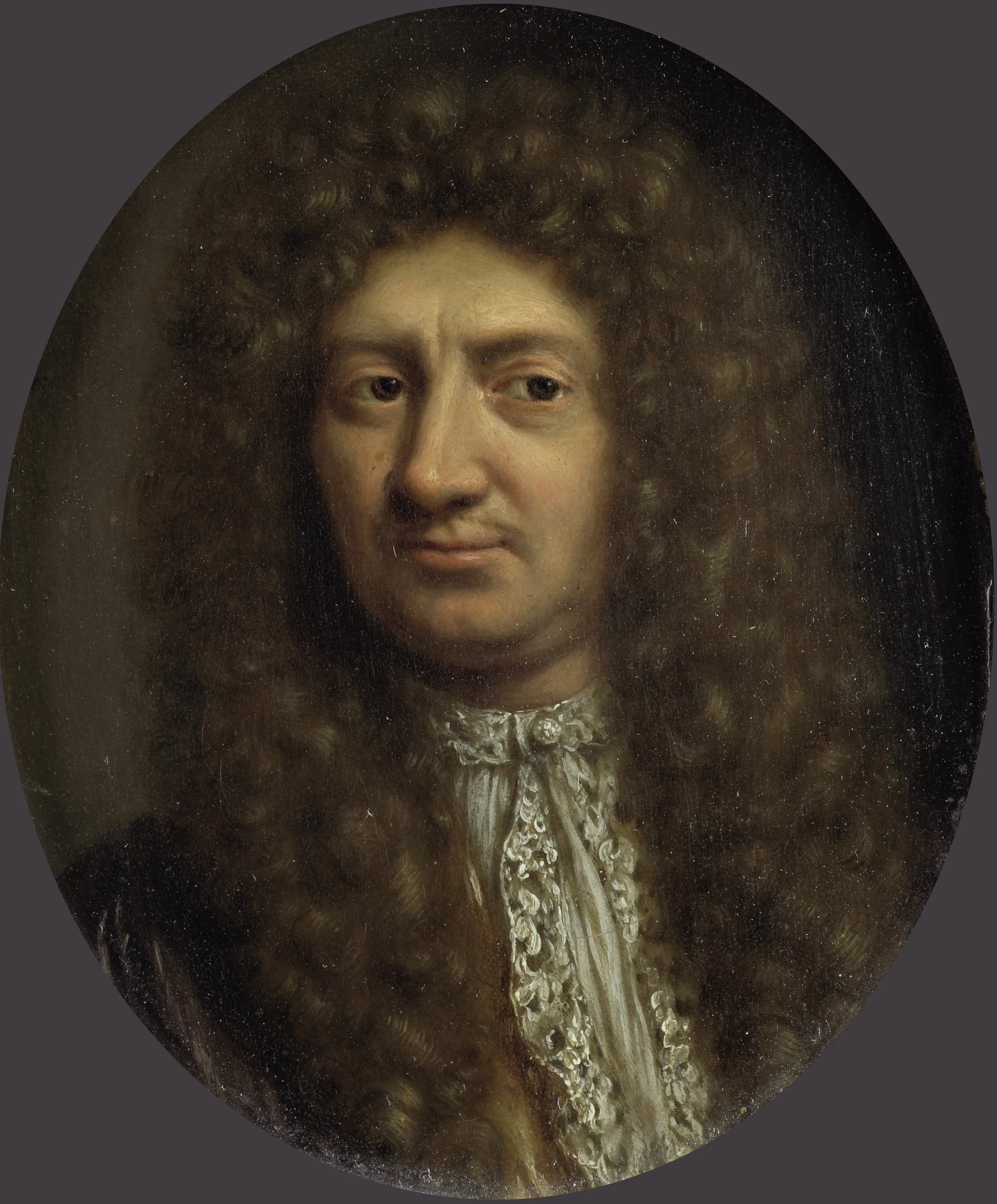 Portrait of a man, detail