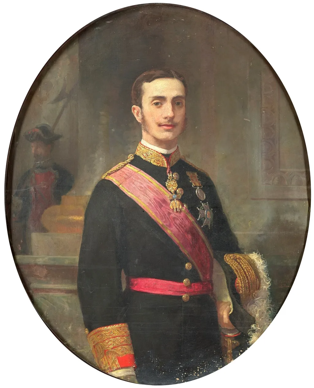 Alfonso XII, by Alejandro Ferrant y Fischermans, oil, 1890