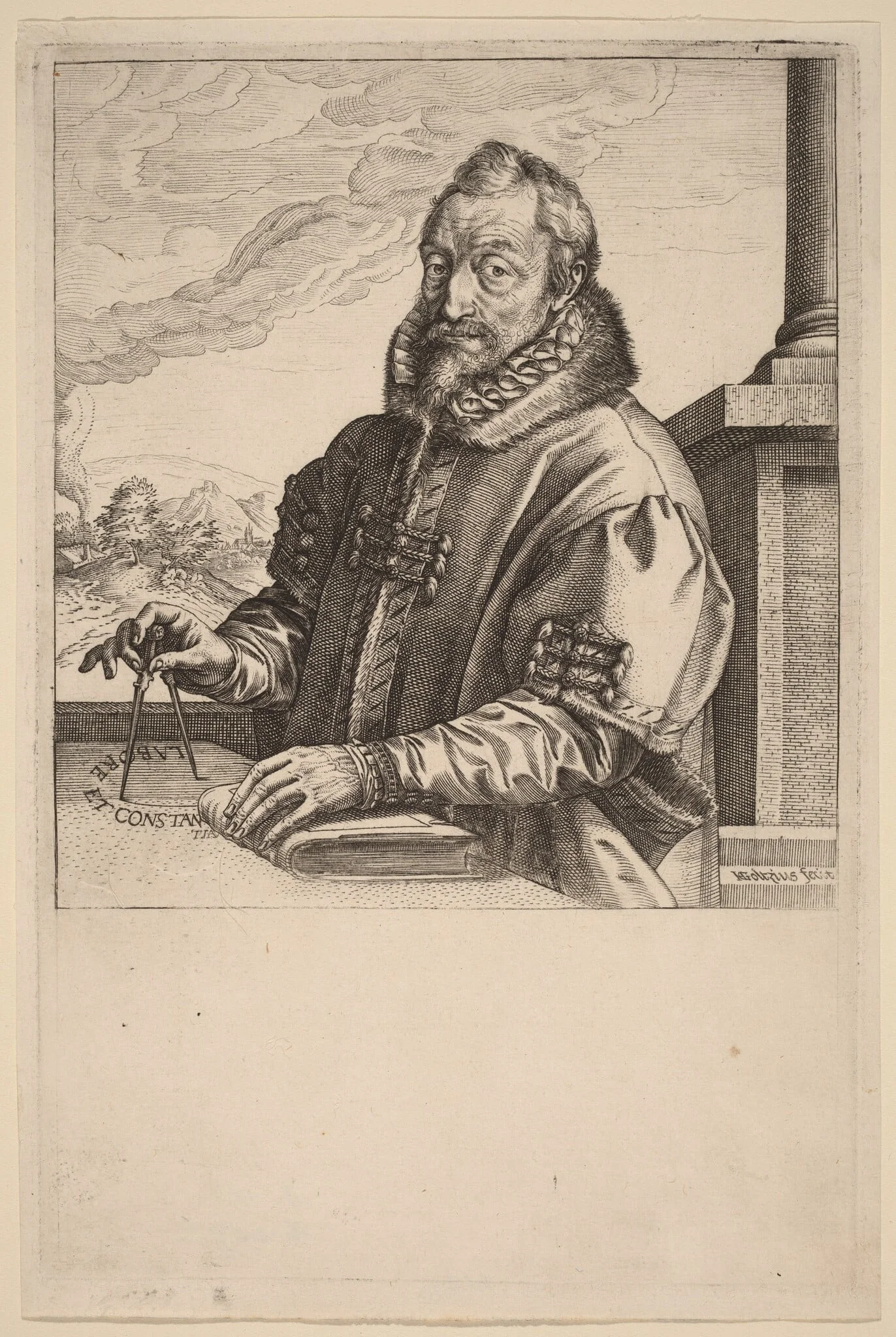 Christopher Plantin, detail
