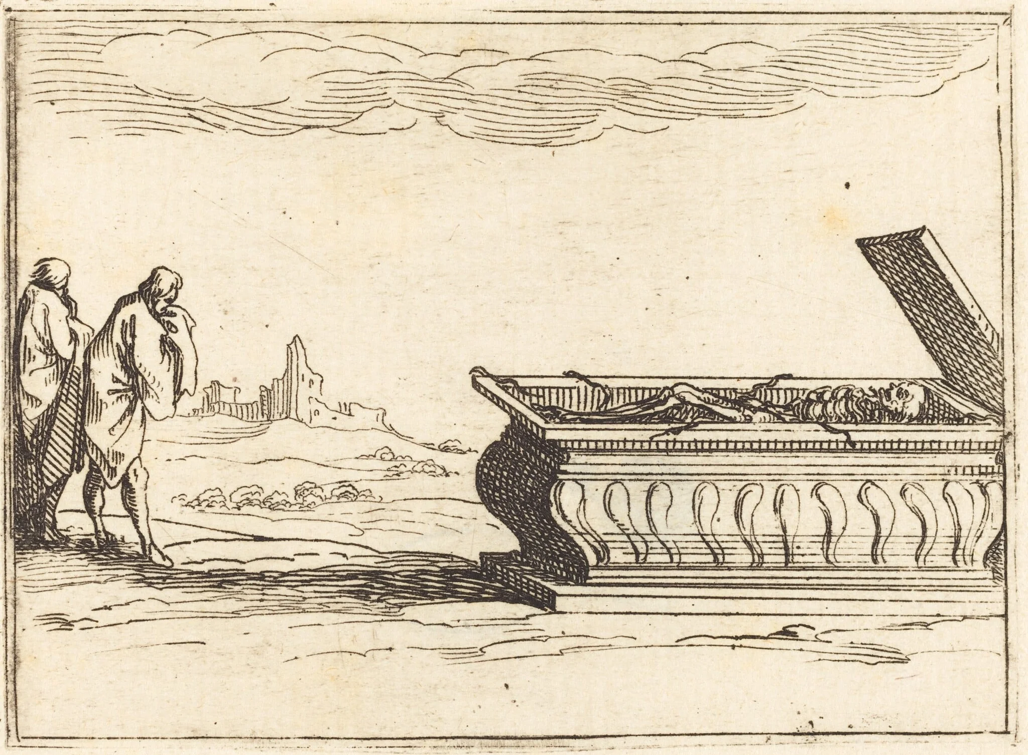 The Tomb, detail