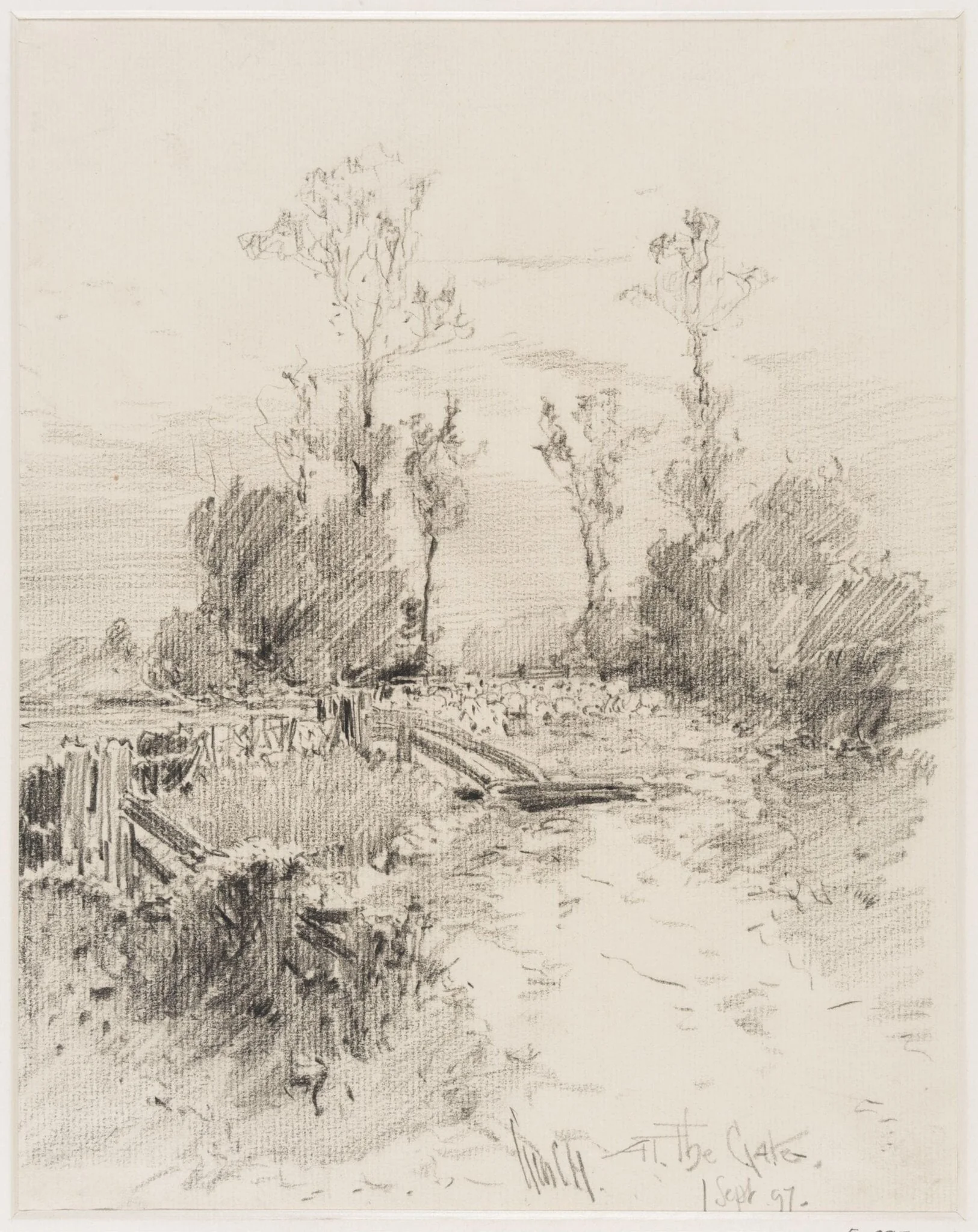 At the Gate, Kessingland., detail
