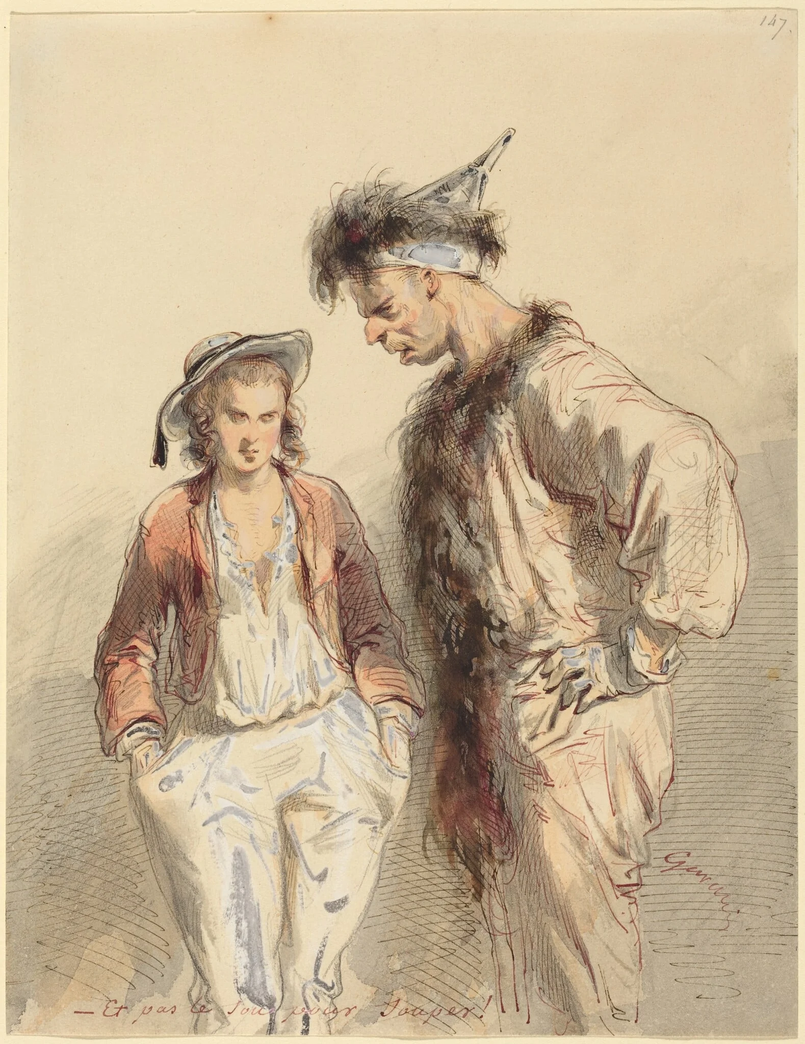 Et pas le Sou pour Souper, detail