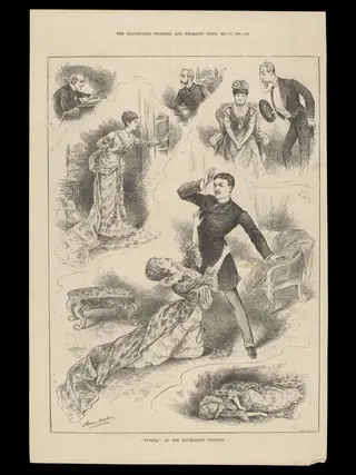 H Beard Print Collection, by The Illustrated Sporting and Dramatic News, 26