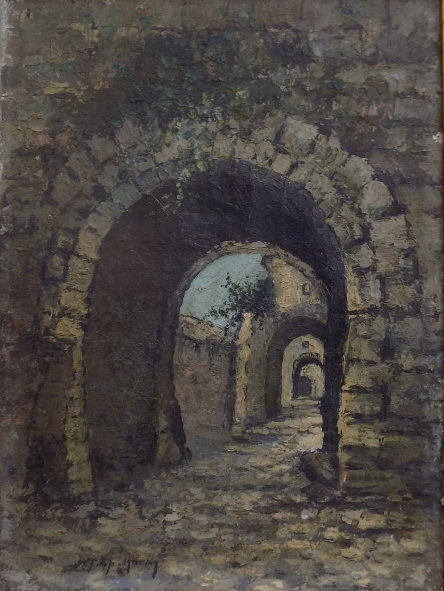 Poarta veche, detail