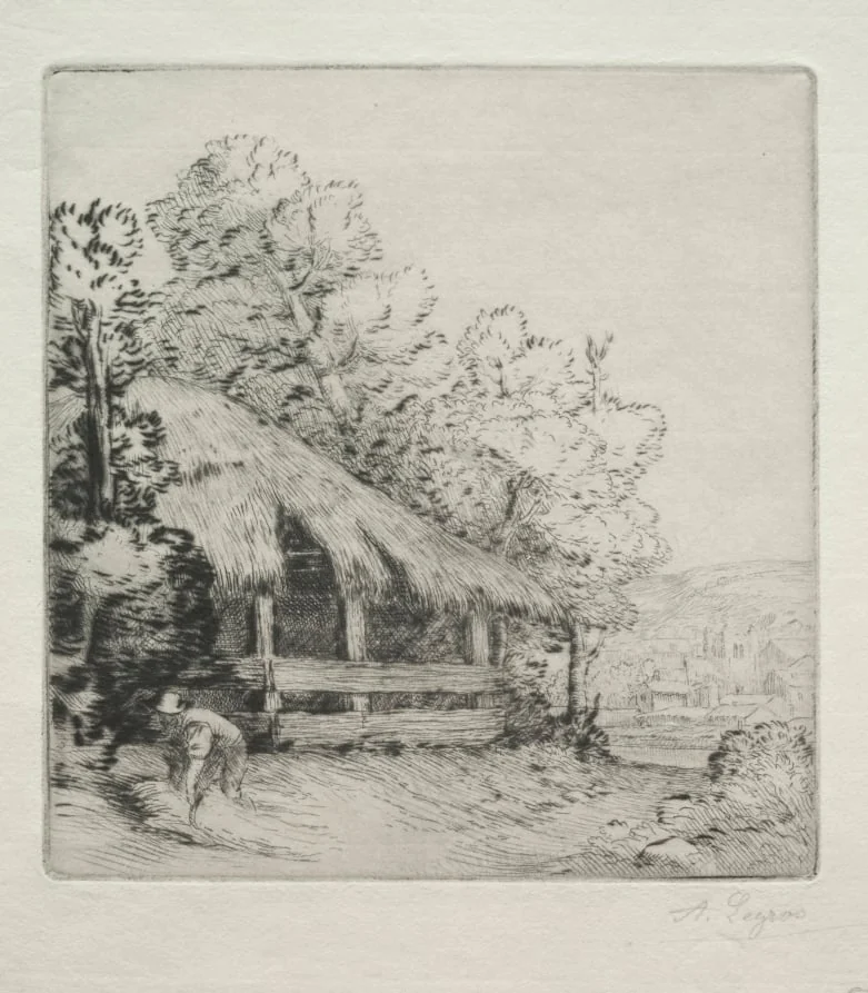 The Little Shed (Le Petit Hangar), detail