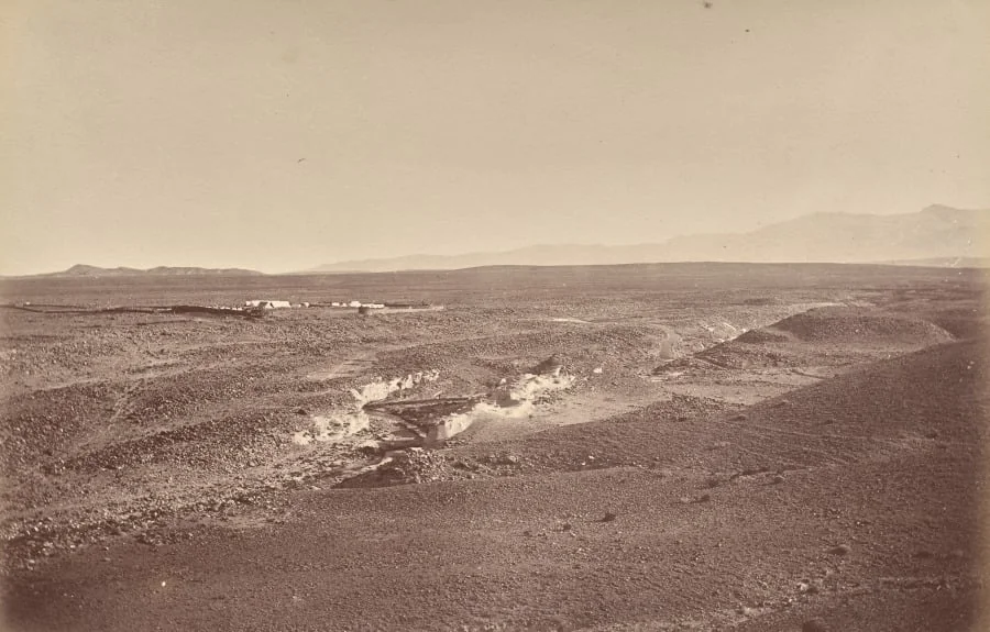 Fort Battye and Plains of Futtiabad, detail