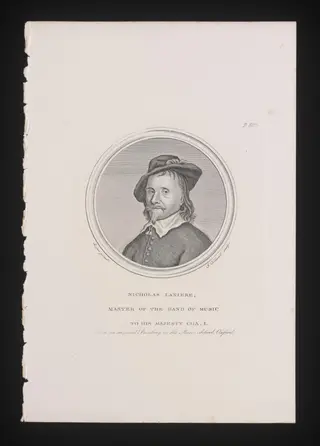 Nicholas Laniere, by James Caldwall, 1750