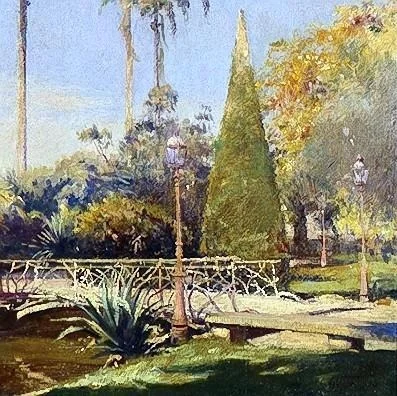 Passeio Público, detail