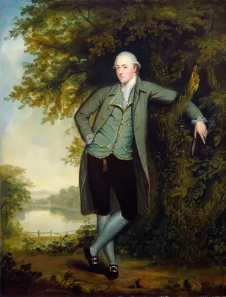 Lord Algernon Percy, by James Millar, oil, 1778