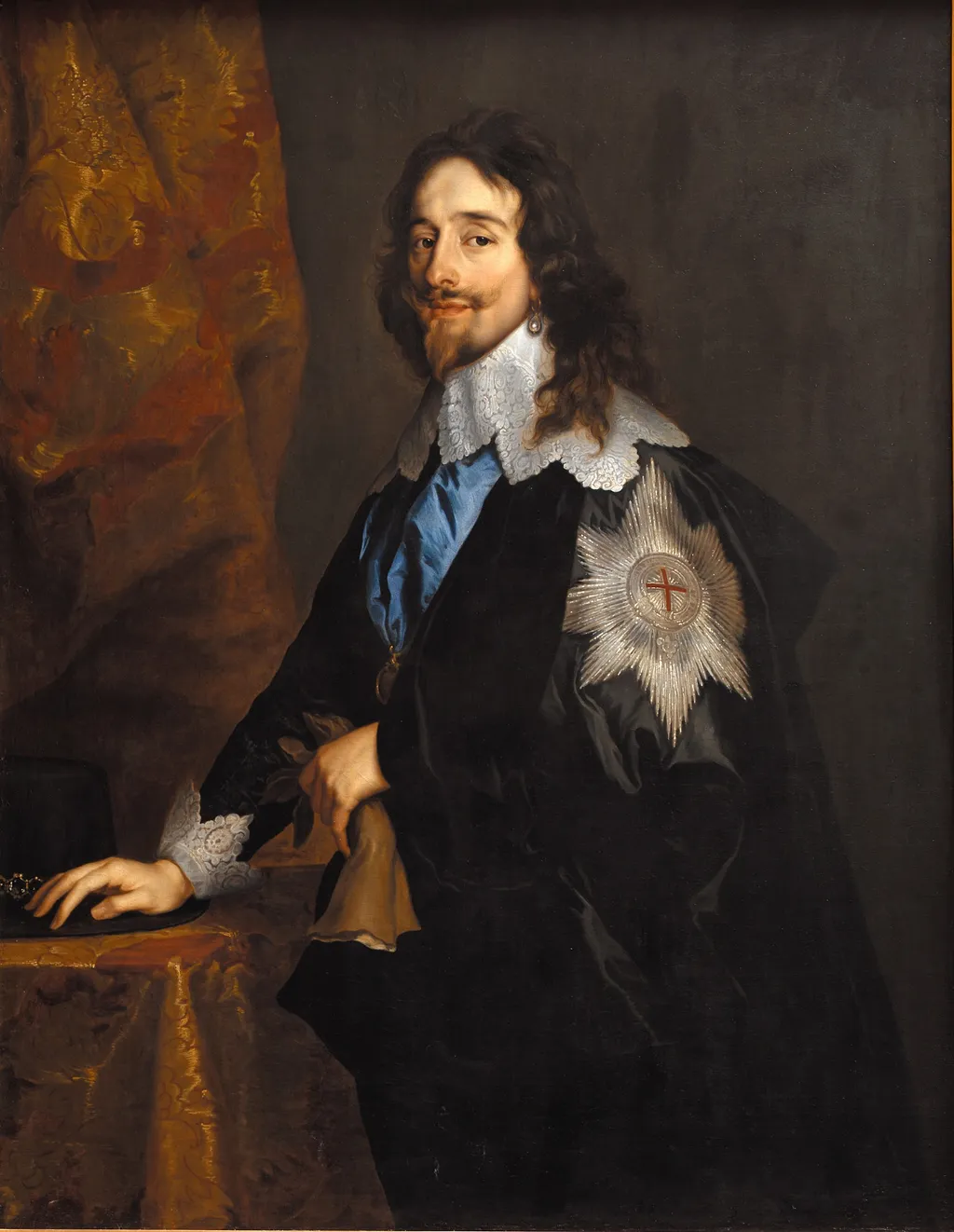 King Charles I of England, by Anthony van Dyck, oil, 1627