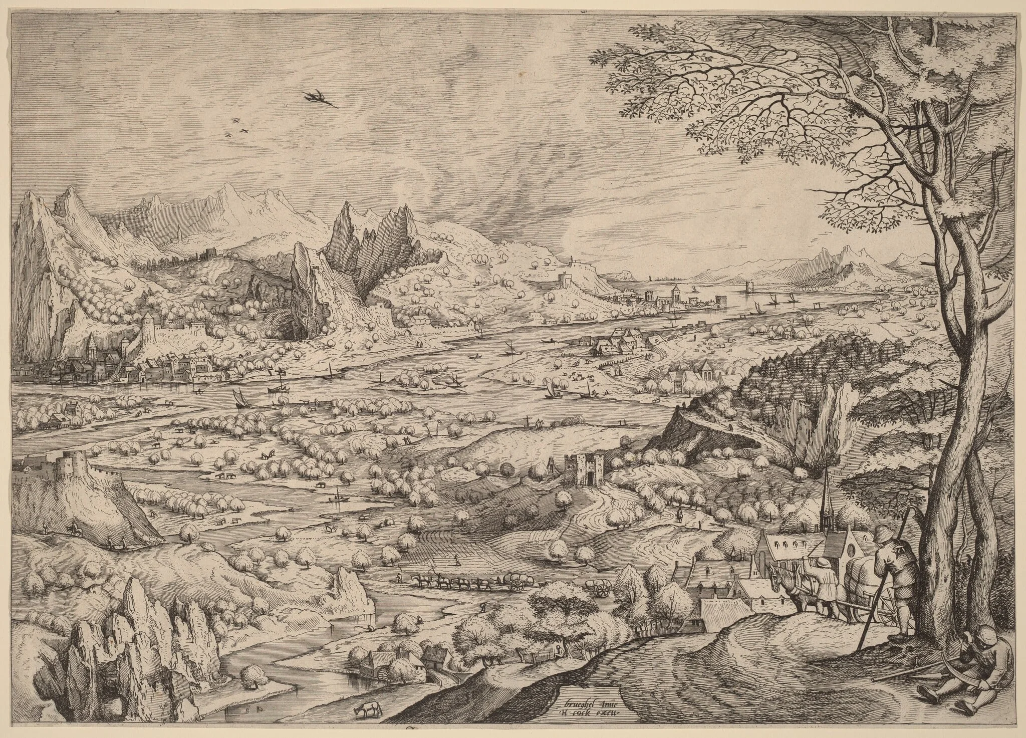 Solicitudo Rustica (Rustic Concerns), detail
