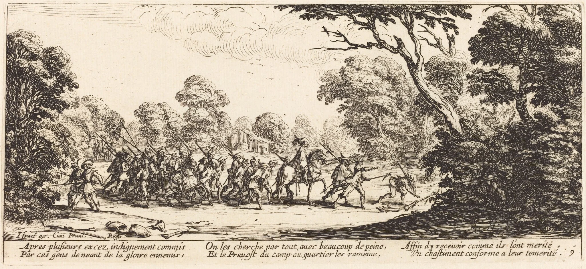 Discovery of the Criminal Soldiers, detail