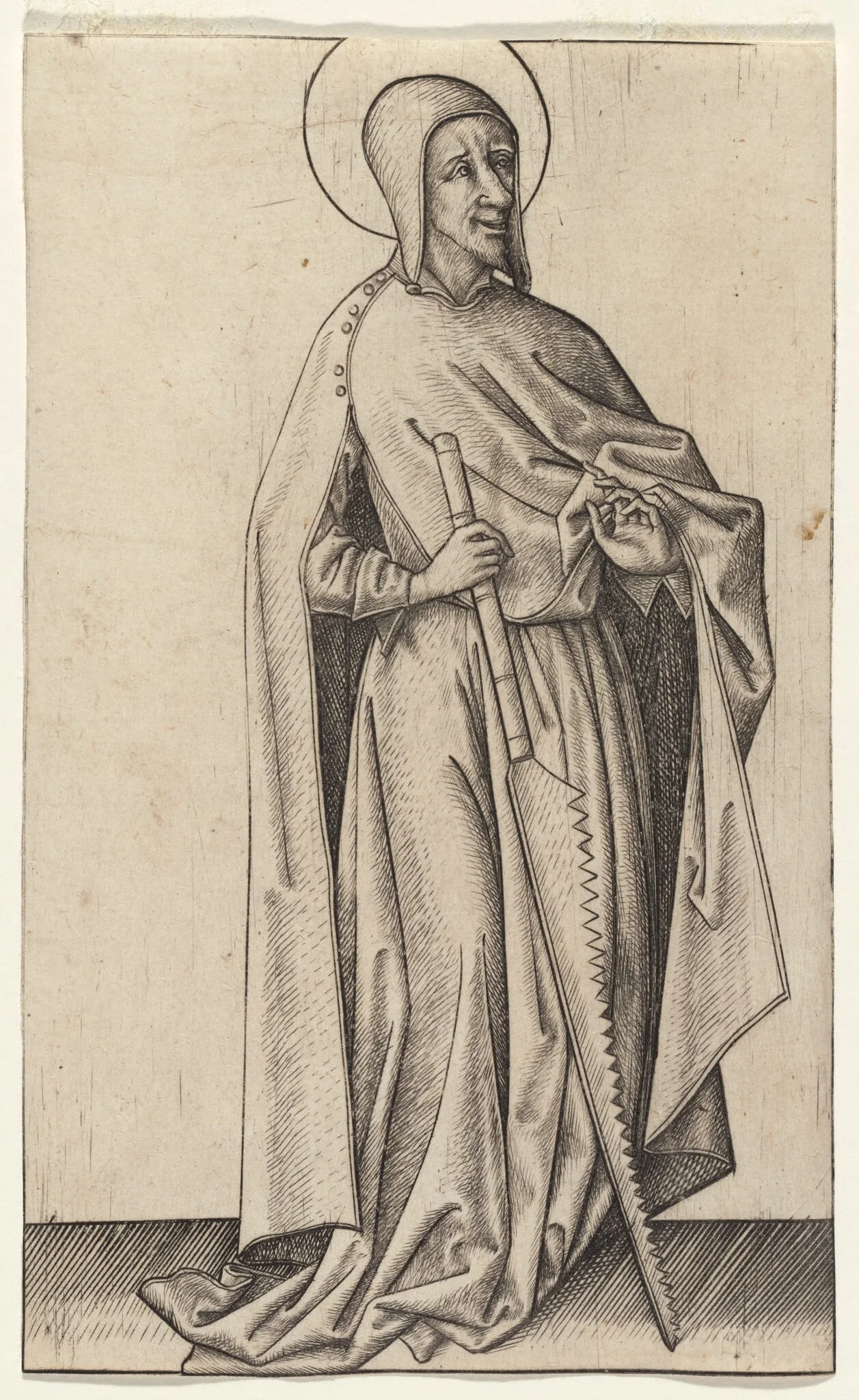 The Apostle Simon Zelotes, detail