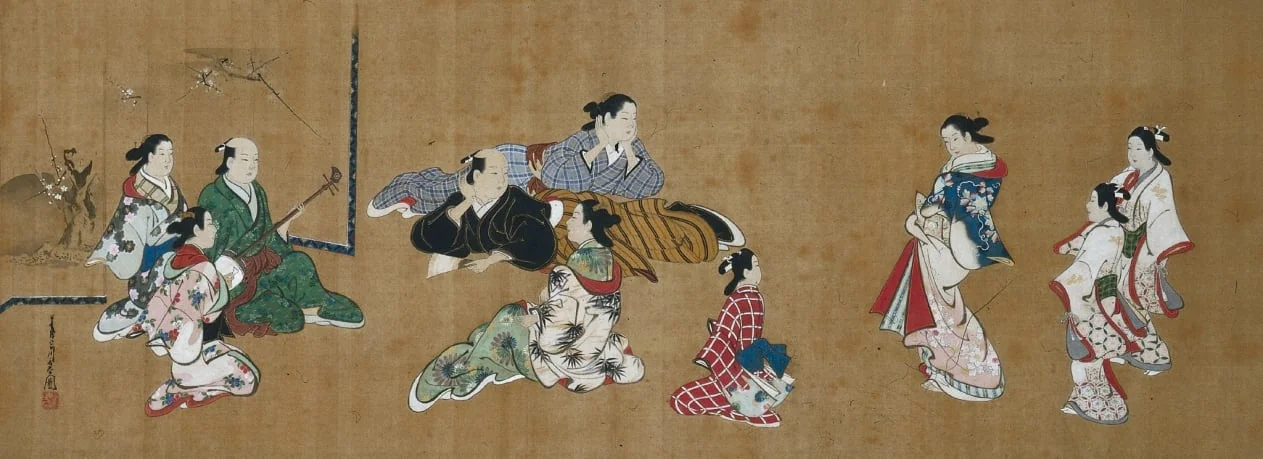 Entertainment Scene, detail