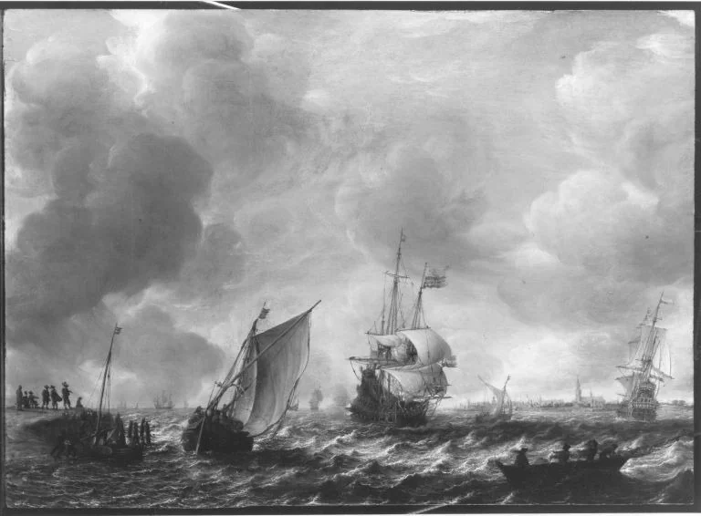Marine bei Vlissingen, detail