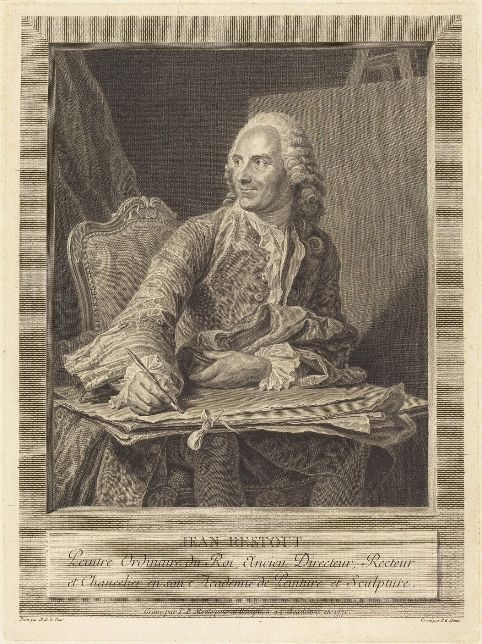 Jean Restout, detail