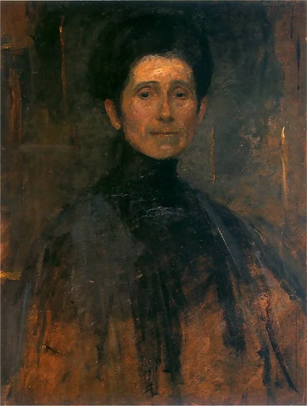 Self-portrait (1906), detail