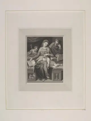 Holy Family, by Charles Pye, 1850