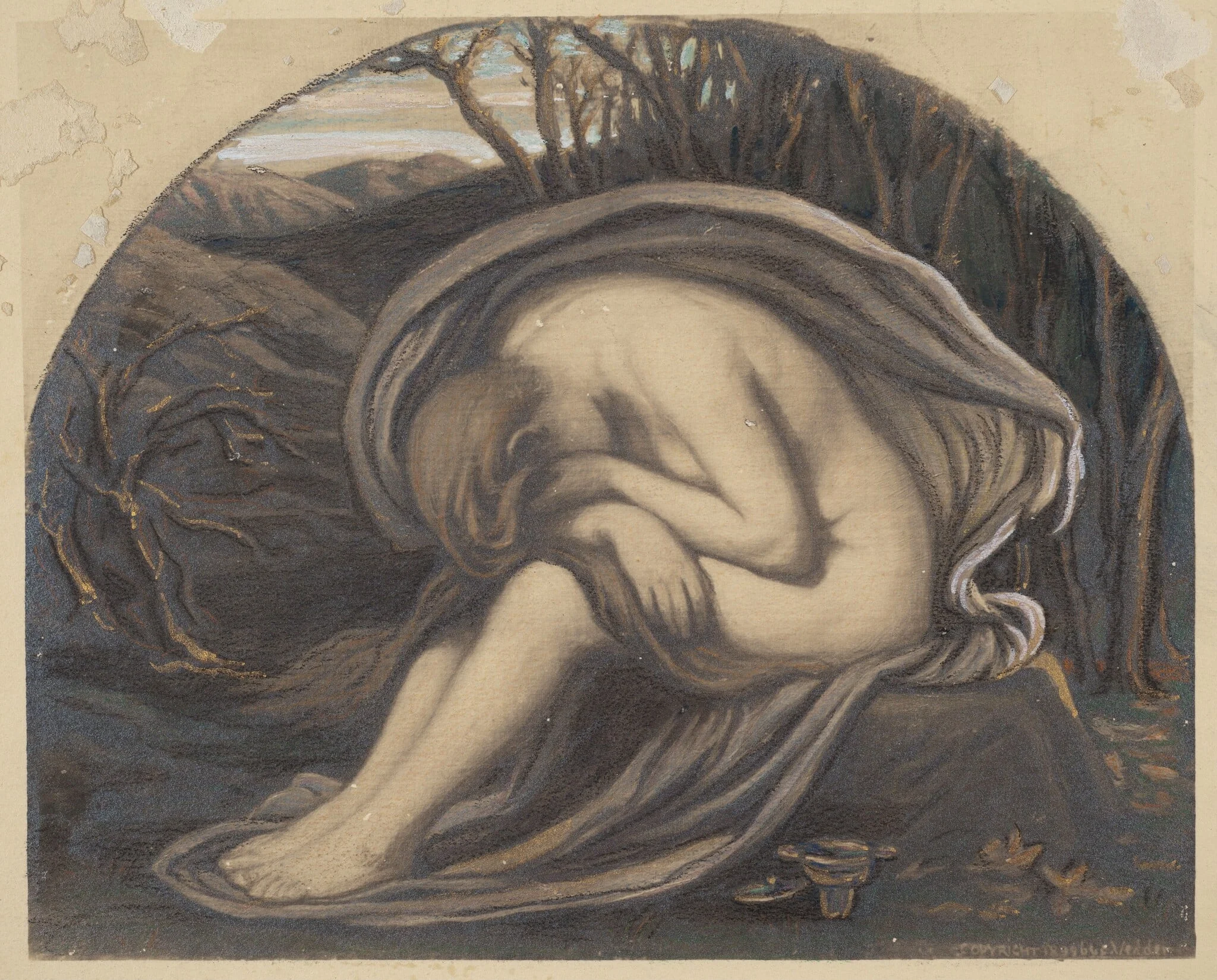 The Magdalene, detail