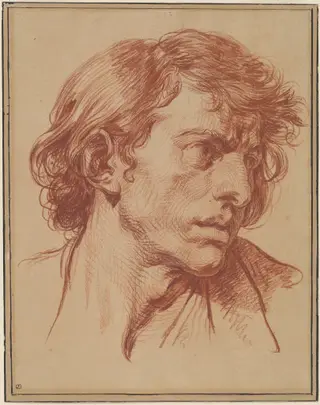 The Ungrateful Son, by Jean-Baptiste Greuze, chalk, 1770