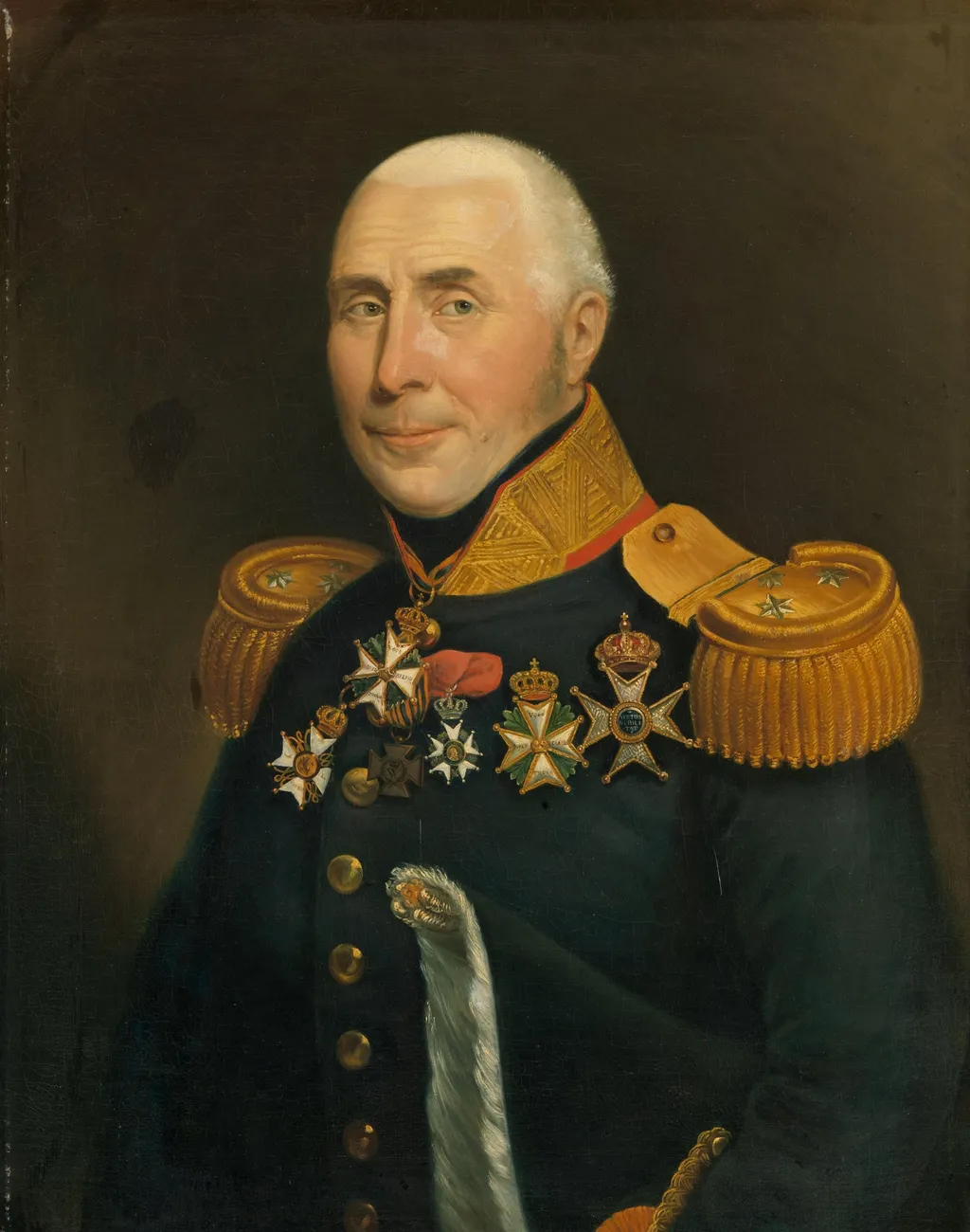 Gijsbertus Martinus Cort Heyligers (1770-1849). Lieutenant General in the Infantery, by Jan Kieft, unspecified, 1831