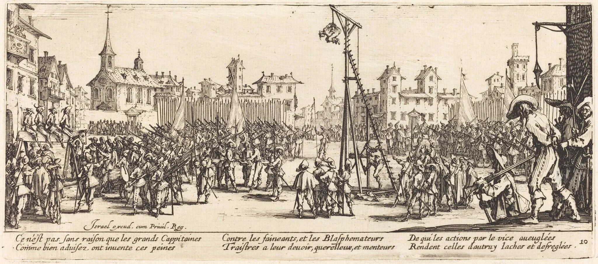 The Strappado, detail