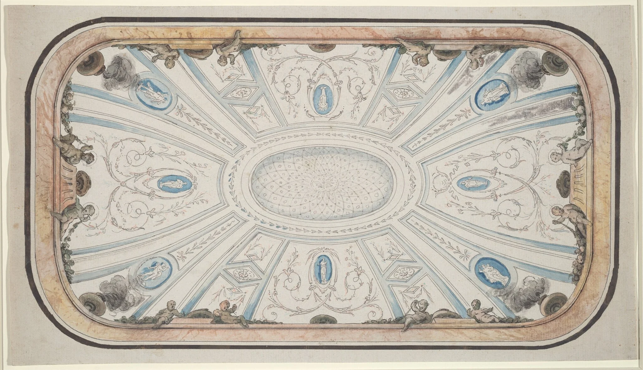 Design for a Ceiling, detail