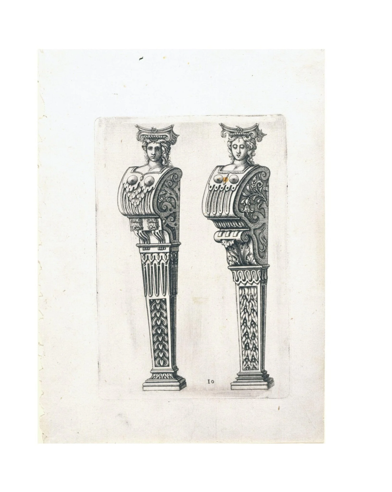 Corinthian term, detail