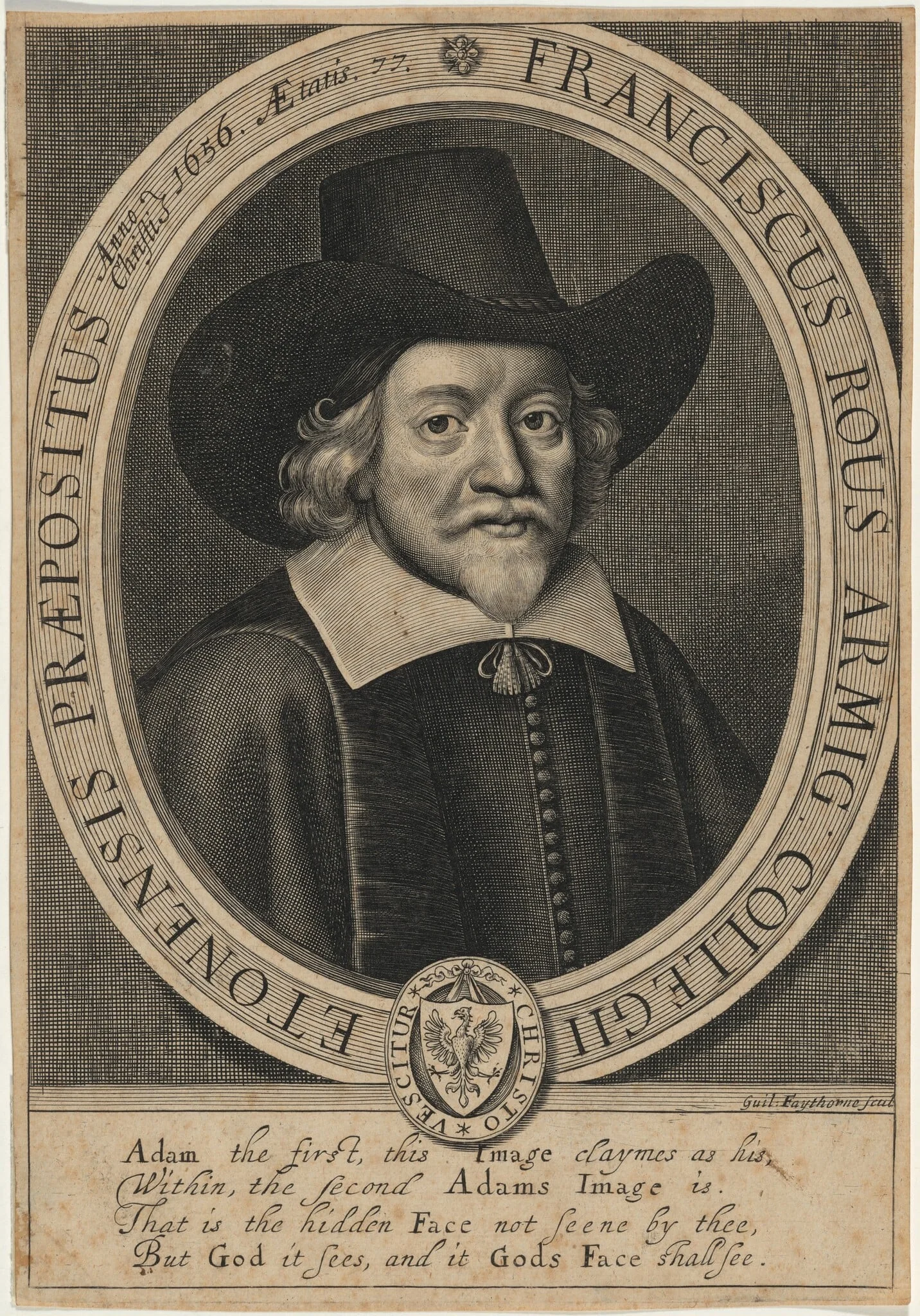 Francis Rous, detail