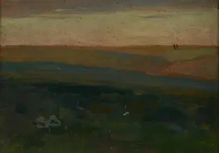 Green Steppe in the Ukraine, by Jan Stanisławski, unspecified, 1904