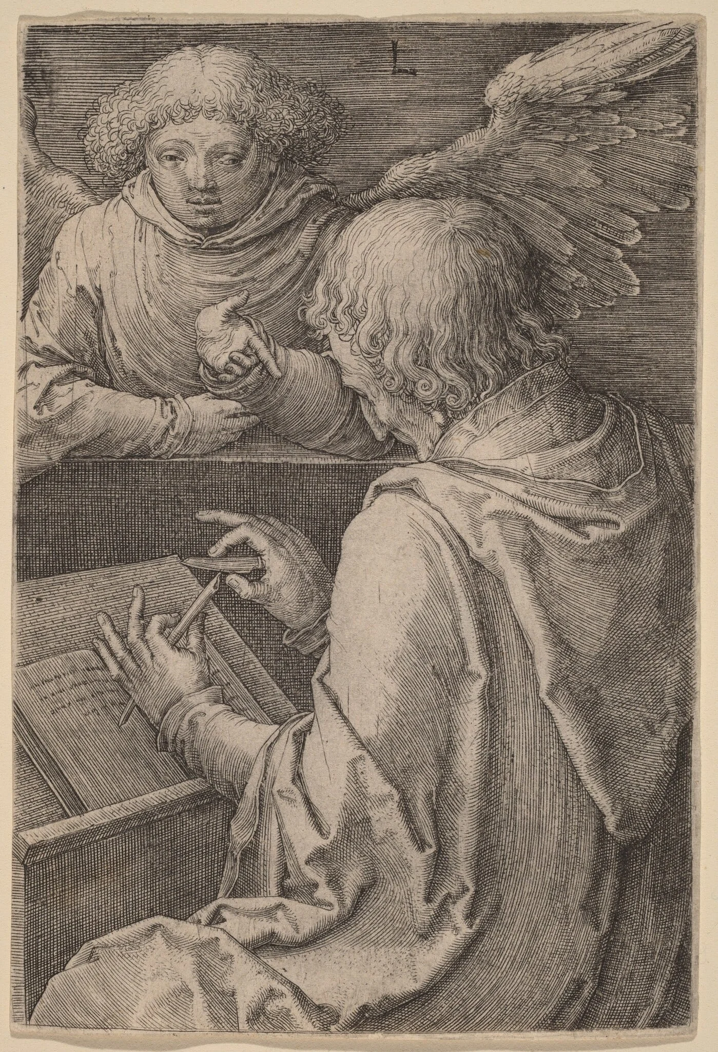 Saint Matthew, detail
