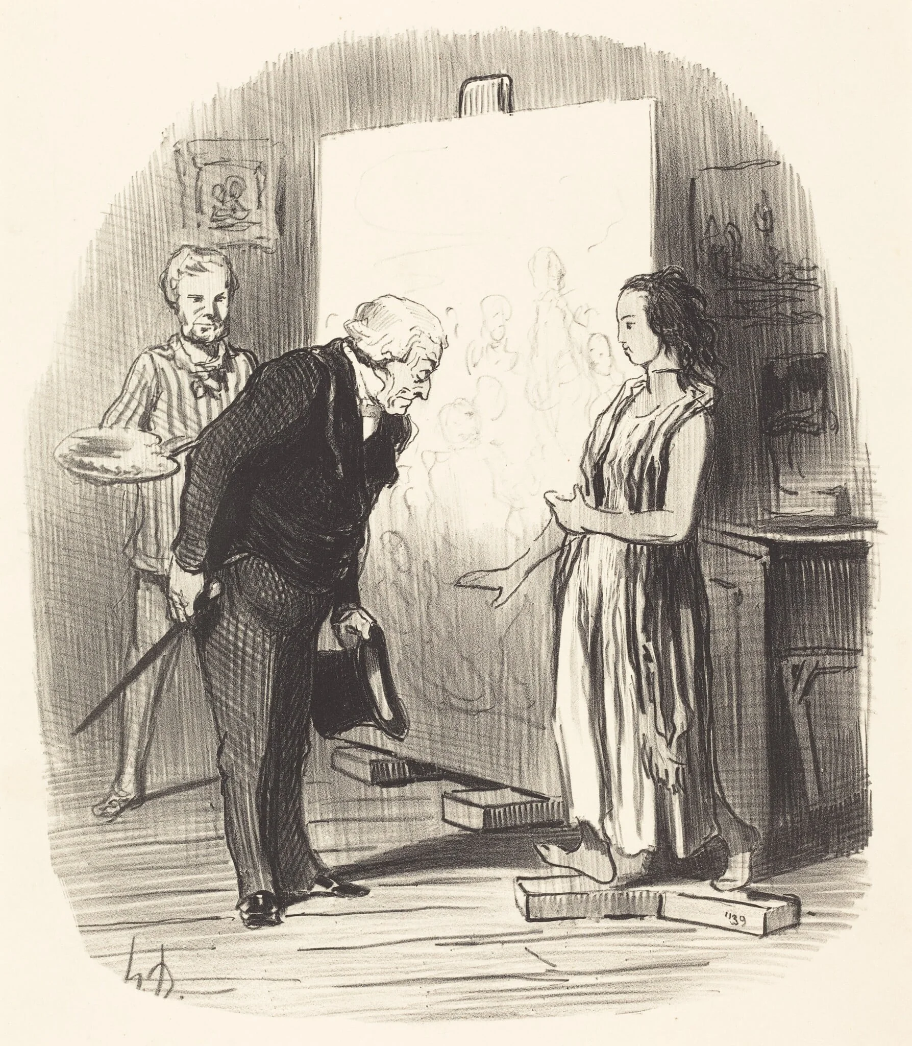 Madame, j'ai bien l'honneur!, detail