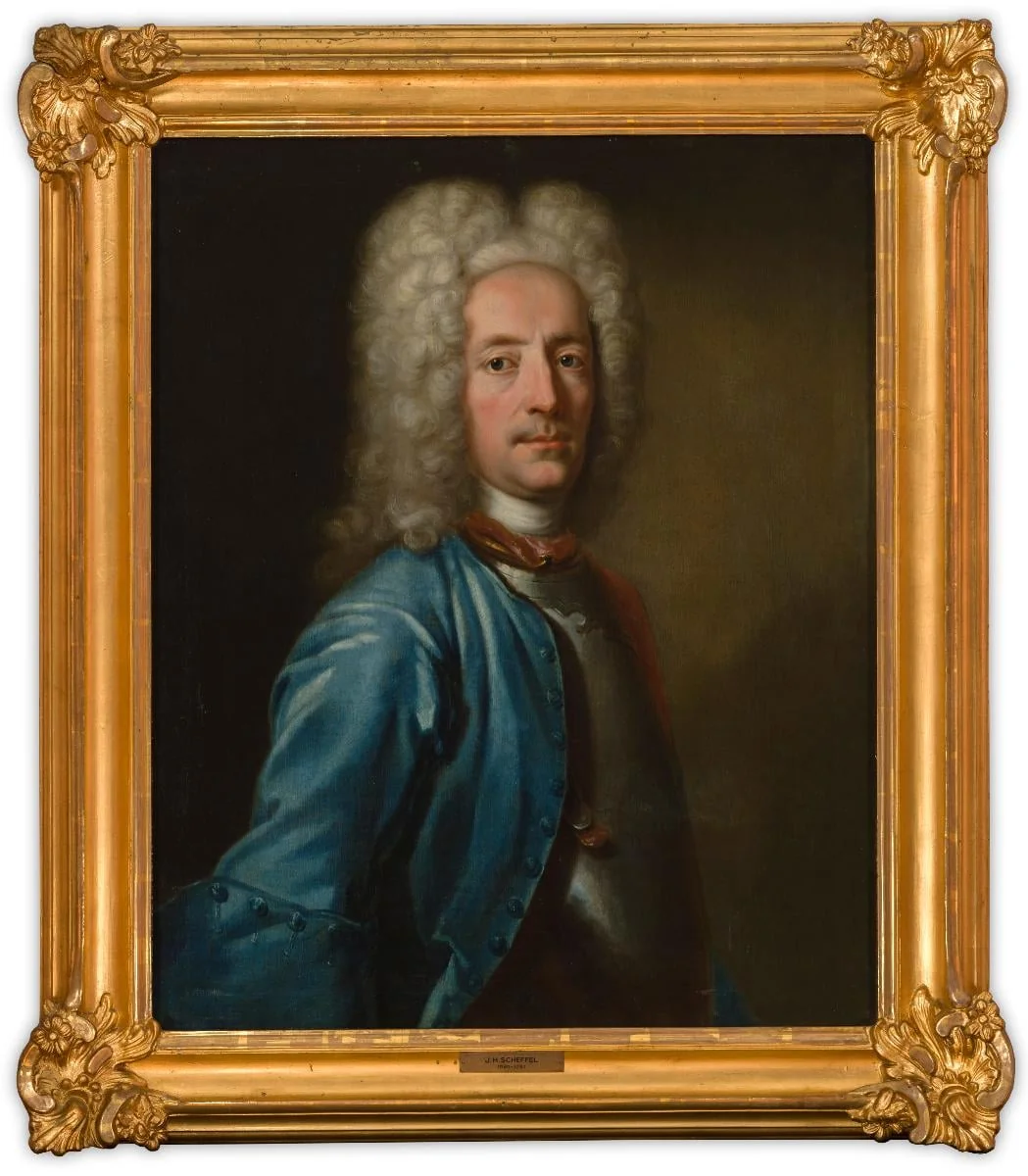 Eversti Henrik Falkenberg af Bålby, detail