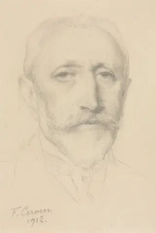 Self-Portrait, by Fernand Cormon, 1912