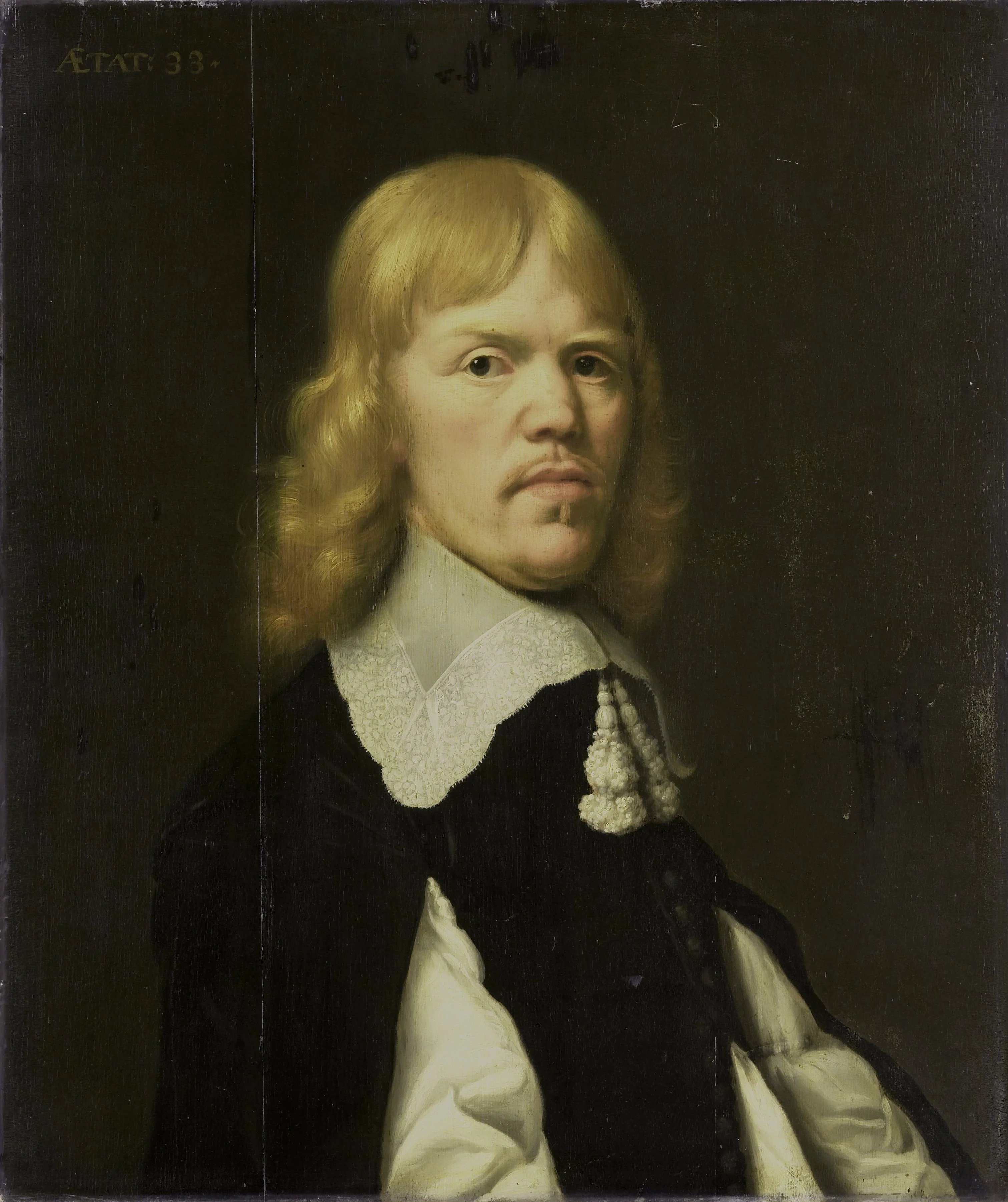 Portrait of a man, detail