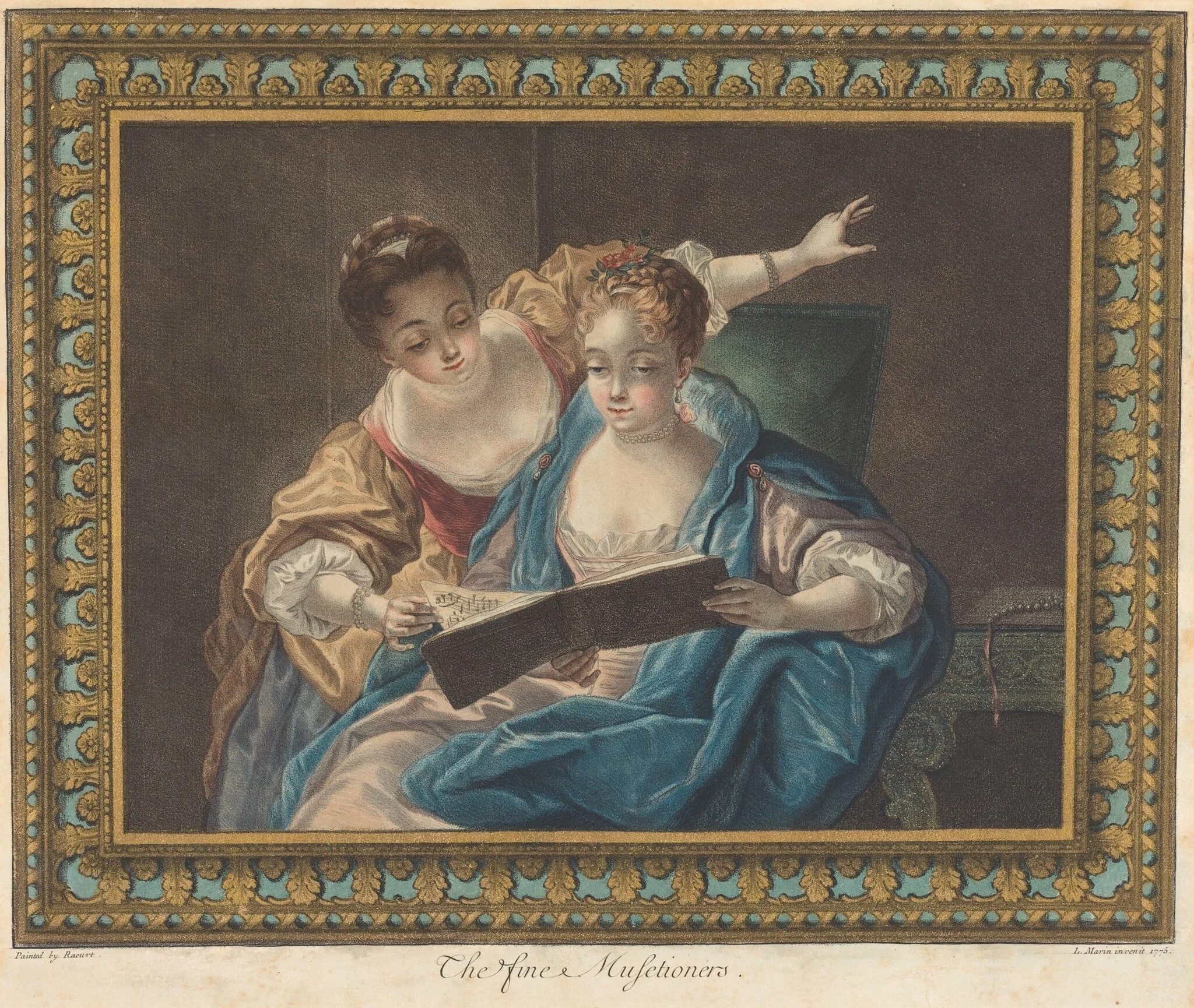 The Fine Musetioners, detail