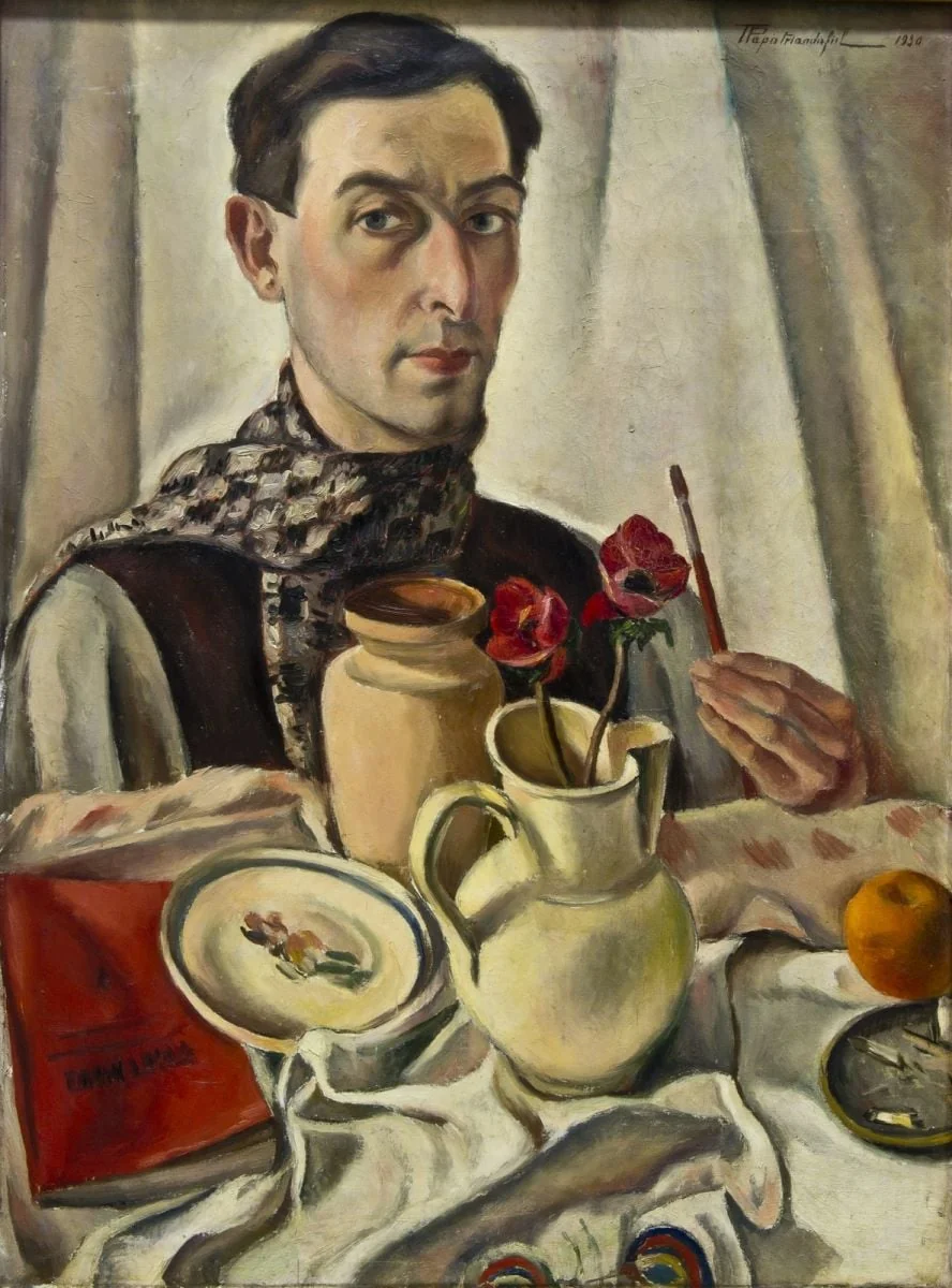 Autoportret, detail