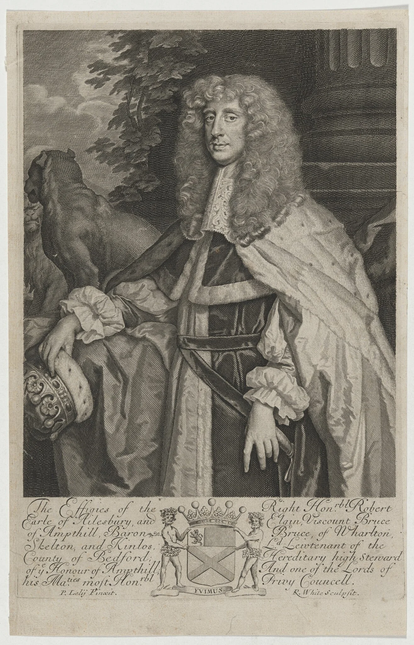 Robert Bruce, First Earl of Arlesbury, detail