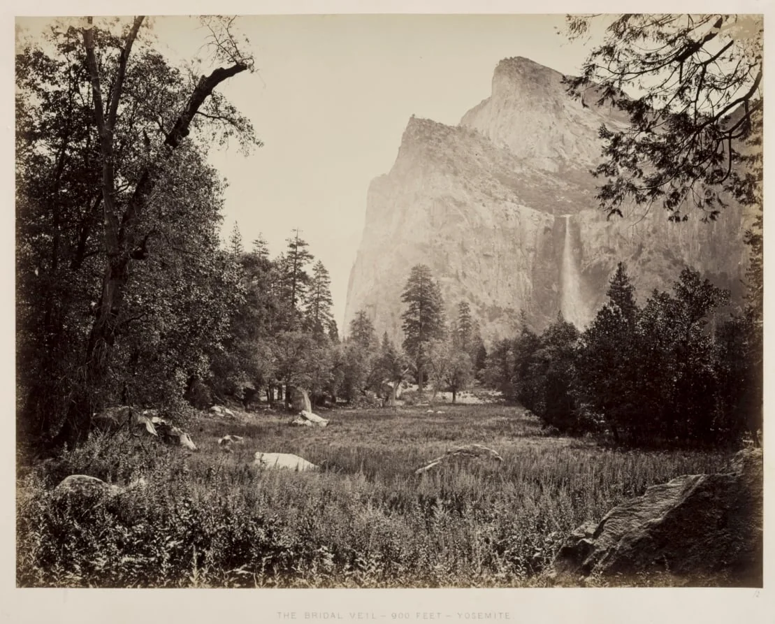 Bridal Veil, Yosemite, detail