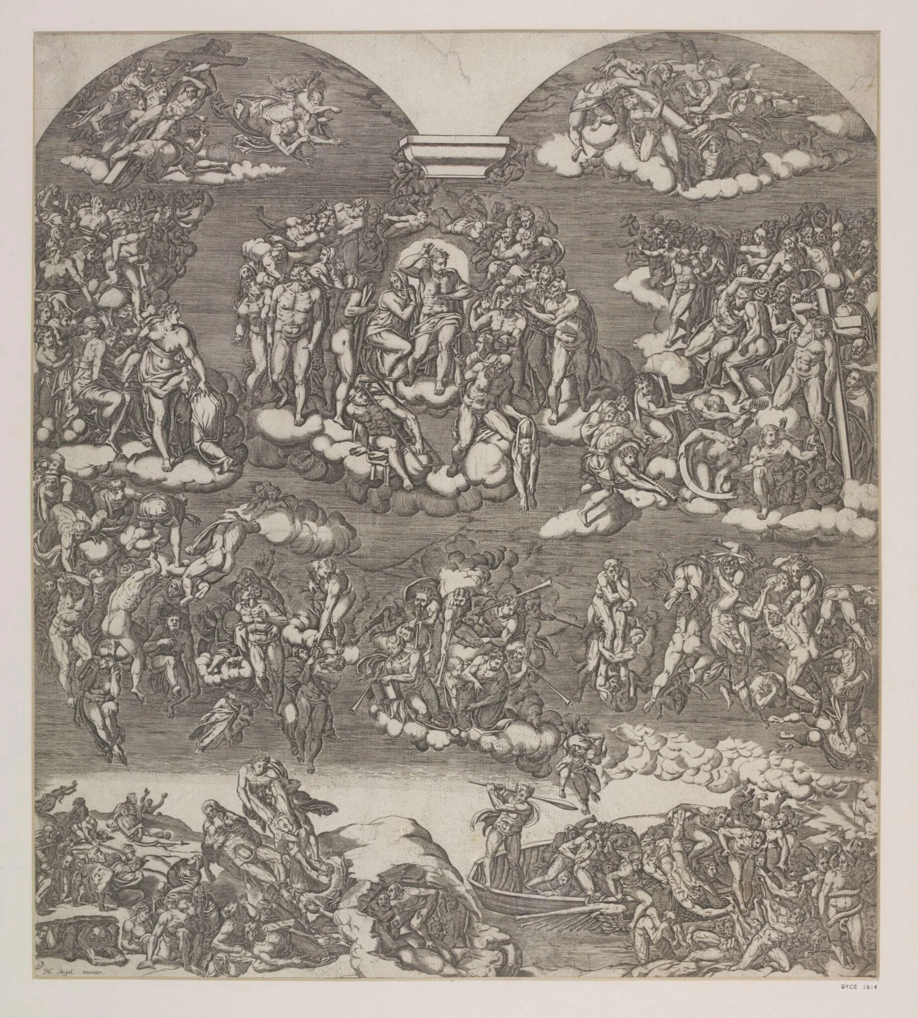 Last Judgment, detail