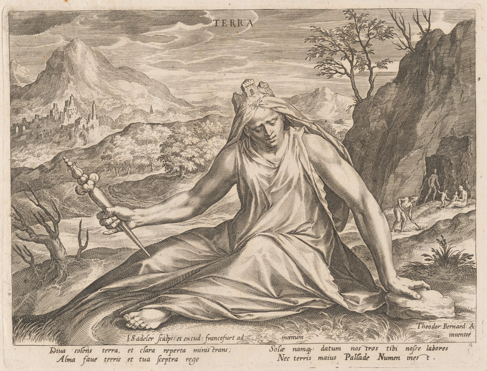 Terra (Earth), detail