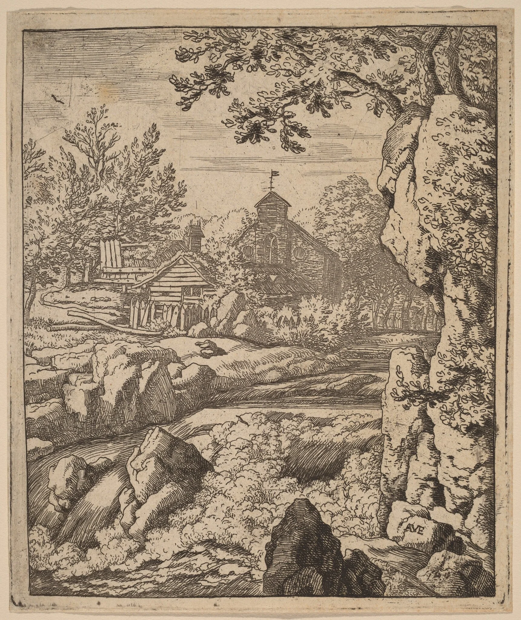Waterfall, detail