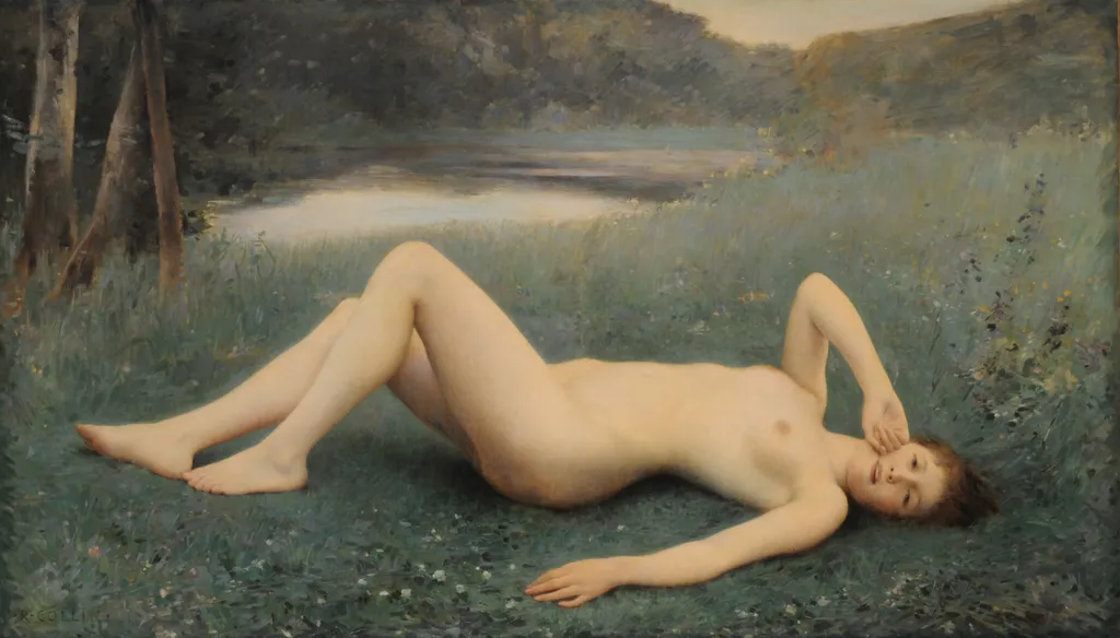 Floréal, by Raphaël Collin, oil, 1894