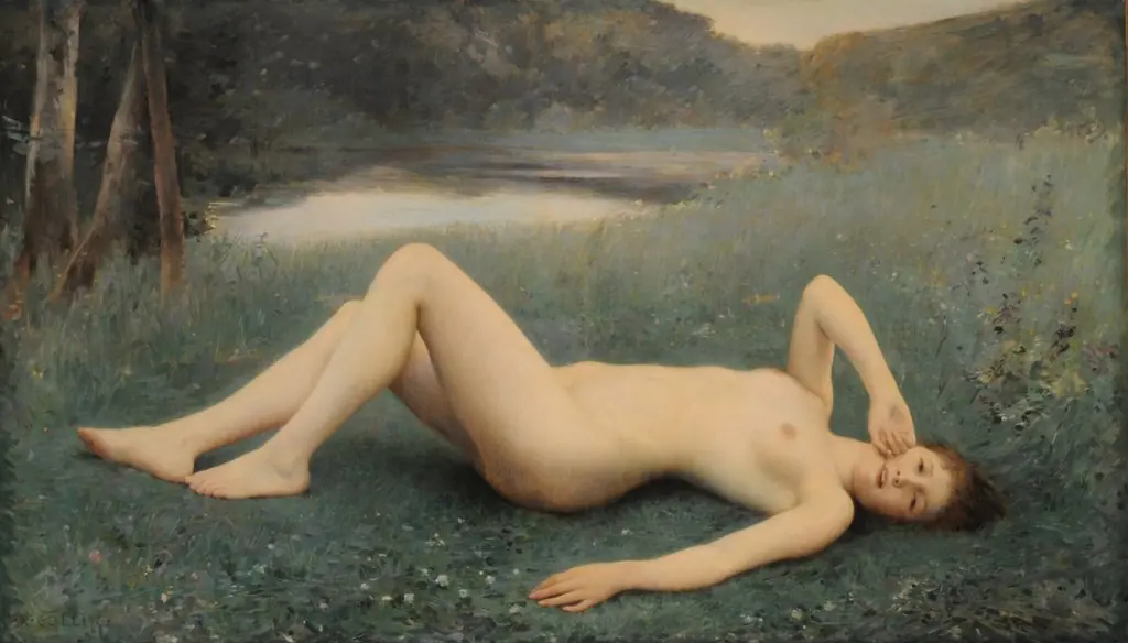 Floréal, by Raphaël Collin, oil, 1894