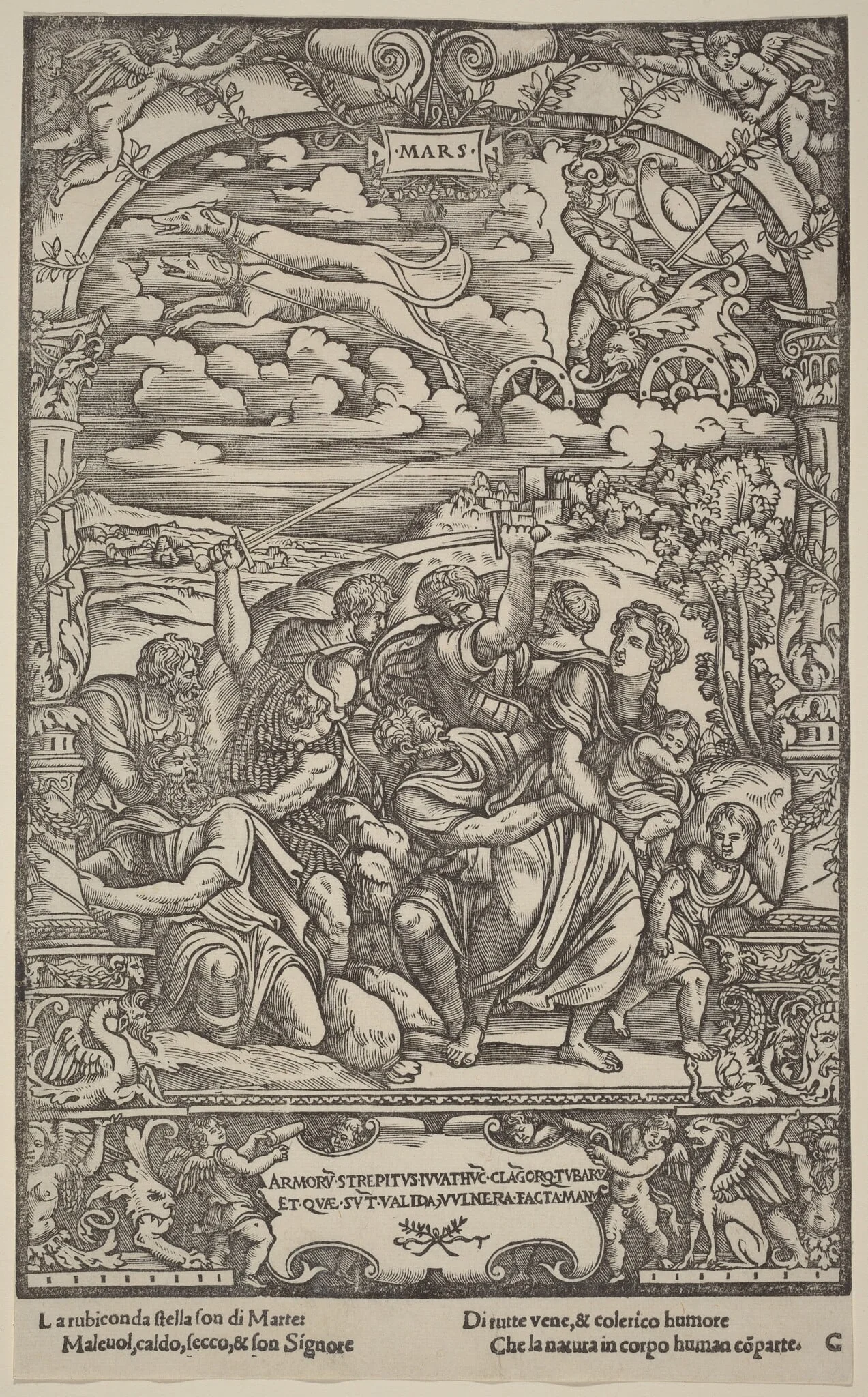 Mars, detail