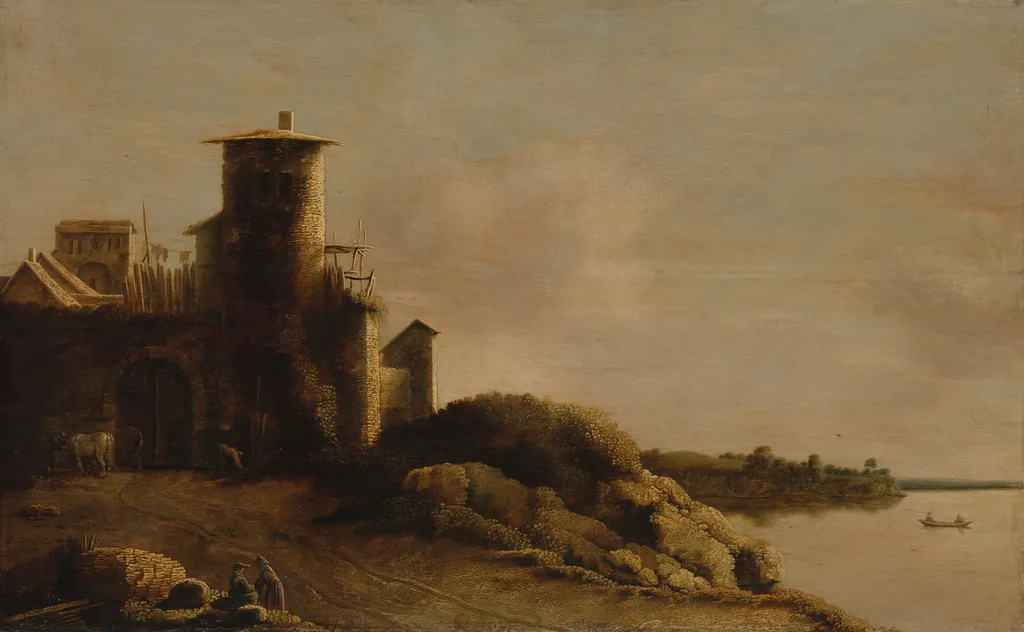 Landscape, by Claude de Jongh, unspecified, 1633