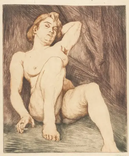 The Cigarette, by Charles Maurin, 1894