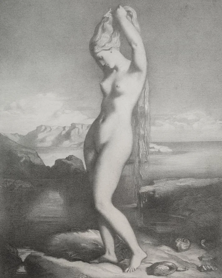 Venus Anadyomène, detail