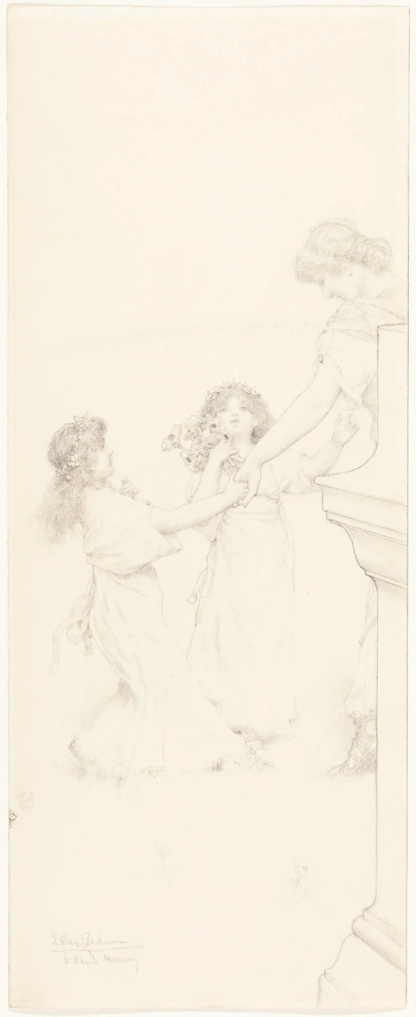 A Dance in Spring, detail